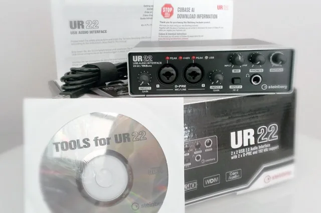 Steinberg UR22 Interface Unboxed