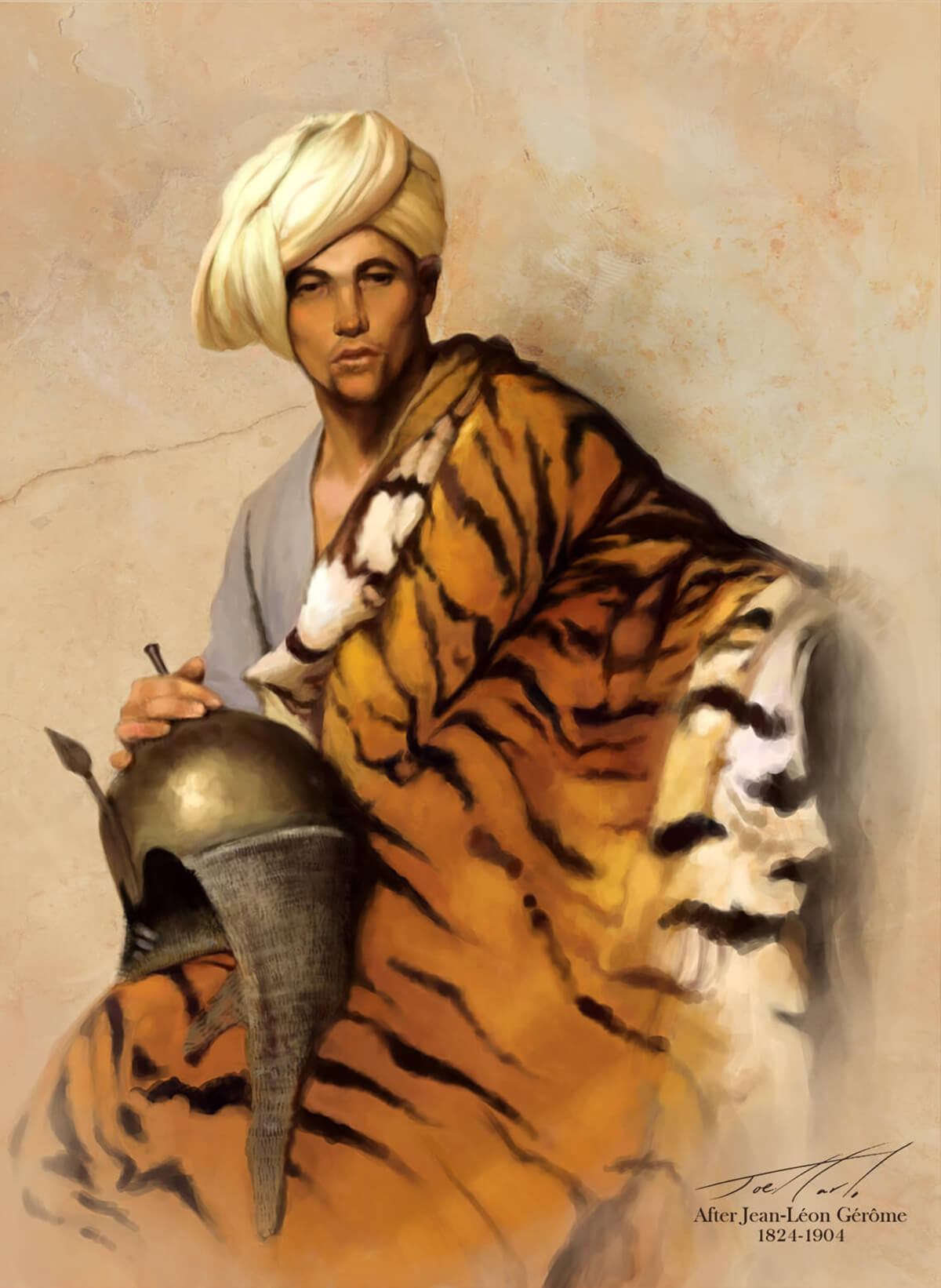 Pelt Merchant of Cairo Master Study
