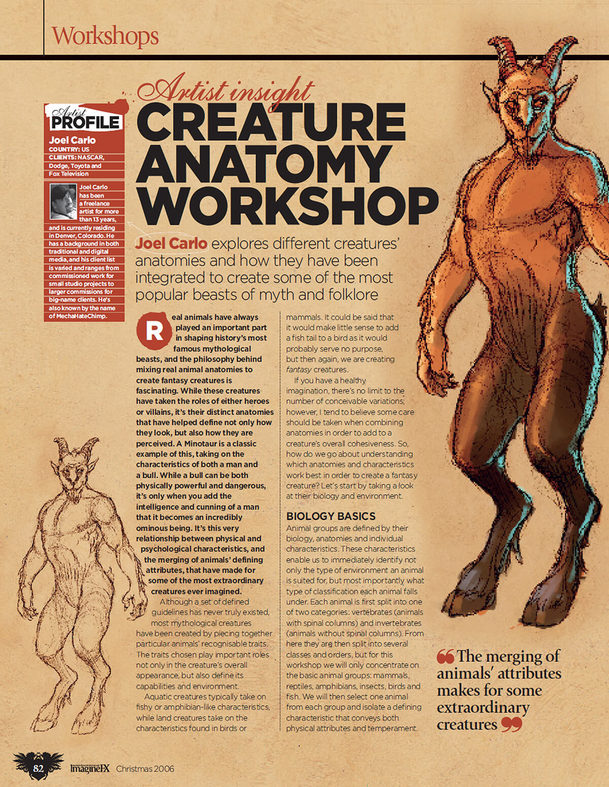 ImagineFX Creature Anatomy